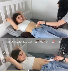 HotGirlsTickling - Let me play with your Belly Button