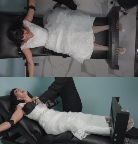 CinematicKink C Bride with cold feet gets tickled