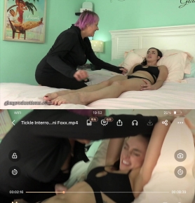 Tickle Interrogation Training With Ama Rio & Jenni Foxx