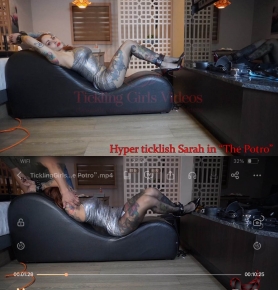 TicklingGirlsVideos C Hyper ticklish Sarah in The Potro