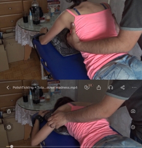 PolishTickling C Total ticklish Magda facedown madness