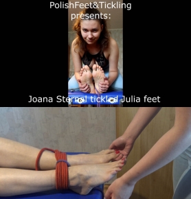 PolishTickling C Joana Sternal tickled Julia feet