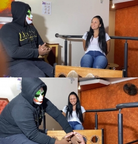 TheTicklingArts C Ticklish ebony Raquel