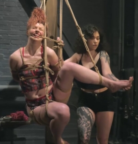 Zira's Extended Bondage Session with Her Rope Bunny Nesta