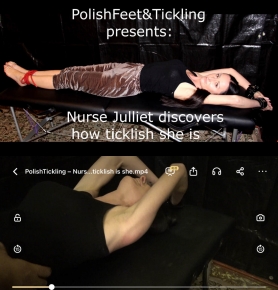 PolishTickling C Nurse Julliet discovers how ticklish is she